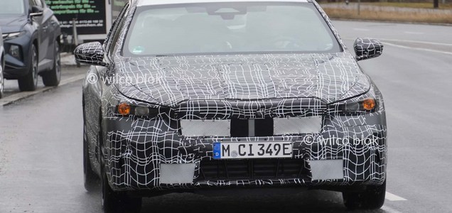 2023 5 Series and i5 electric car tested on Ring