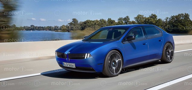 2025 BMW Neue Klasse Sedan Rendering