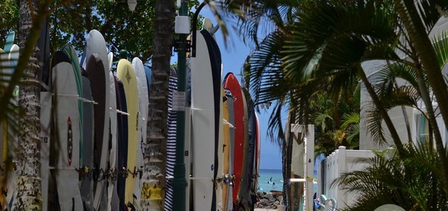 今週のハワイの壁紙 見ているだけで楽しいサーフボードラック ツイレポ 今週のハワイの壁紙 見ているだけで楽しいサーフボードラック ツイレポ
