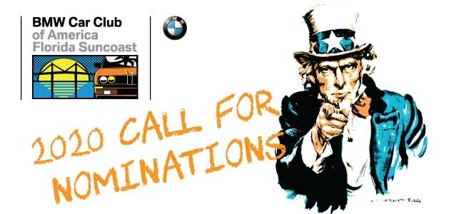 2020 Official Call for Nominations