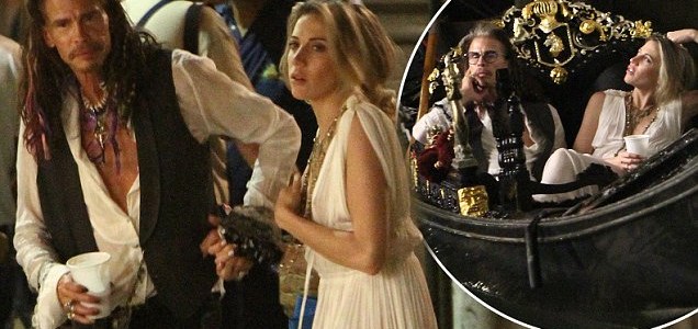 Steven Tyler Celebrates His Girlfriend S 31st Birthday In Italy Steven Tyler Celebrates His Girlfriend S 31st Birthday In Italy