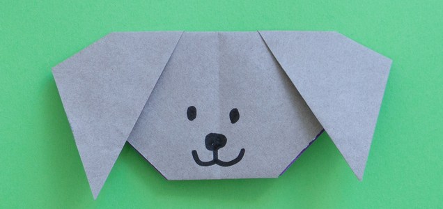 図解で簡単折り紙 動物のかお ５選 子どもの遊びや工作に使える