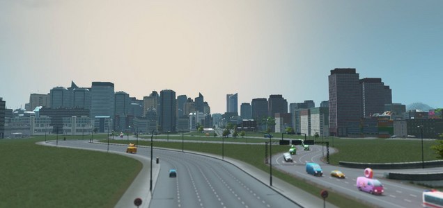 Desafiando as regras de um simulador de cidades onde não há game over