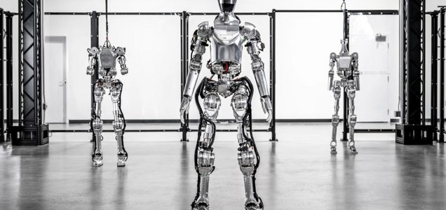 Humanoid robots from Figure in U.S.