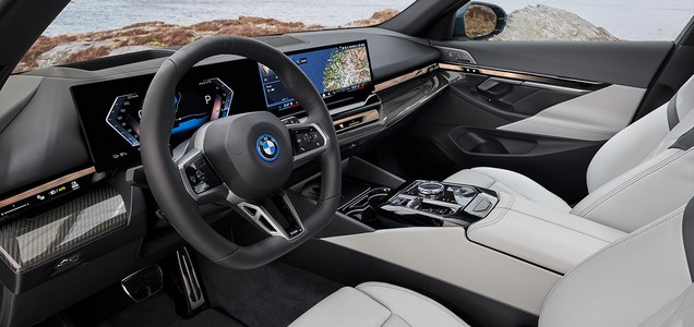 The new BMW i5 Touring