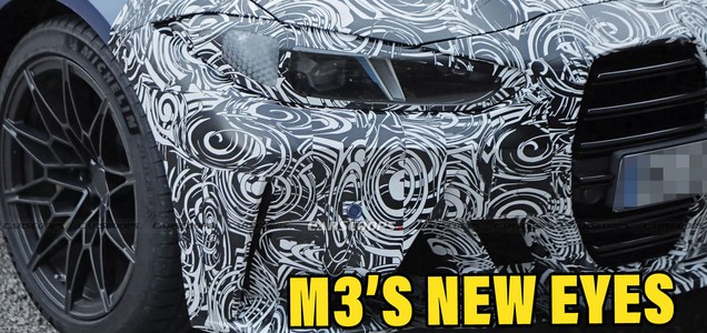 Facelifted M3 Spied With New Lights