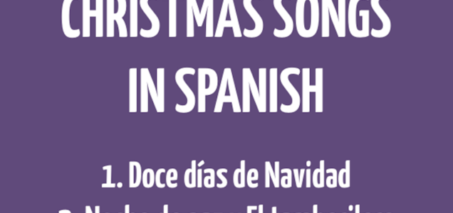 6 Traditional English Christmas Songs In Spanish