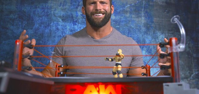 Goldberg Elite Figure W Authentic Scale Ring Playset Wwe Us