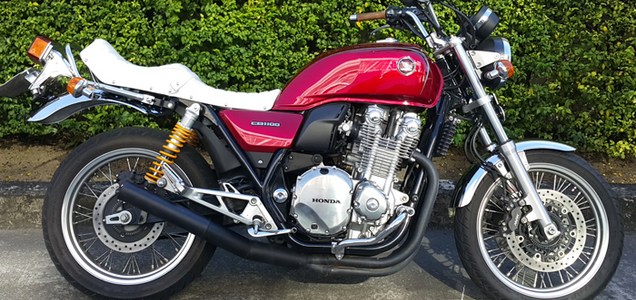 自分の愛車cb1100exがお店のページに掲載された件 粋華志義