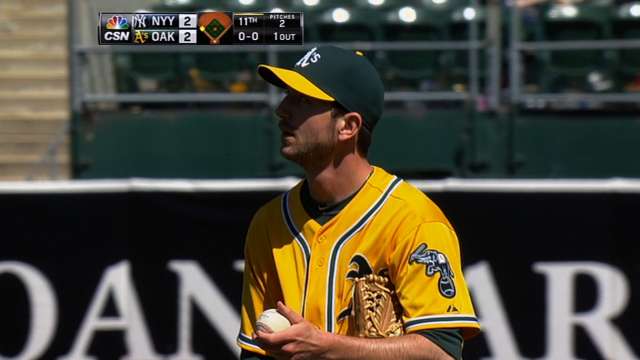 Nationals acquire LHP Jerry Blevins from Athletics