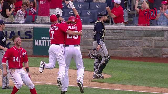 Today in Nationals' History: Jayson Werth hits walk-off double & Mike  Stanton joins elite MLB club, by Nationals Communications