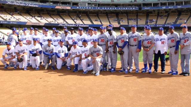 Old-Timers Game: The 1970s infield reunited, by Jon Weisman