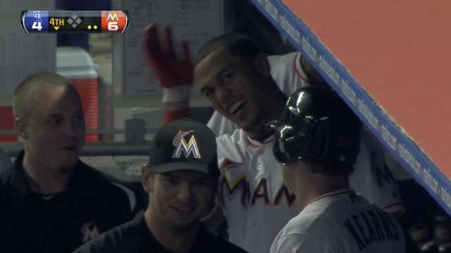 Marlins breeze past Angels led by Giancarlo Stanton's 3-run shot - ABC7 San  Francisco