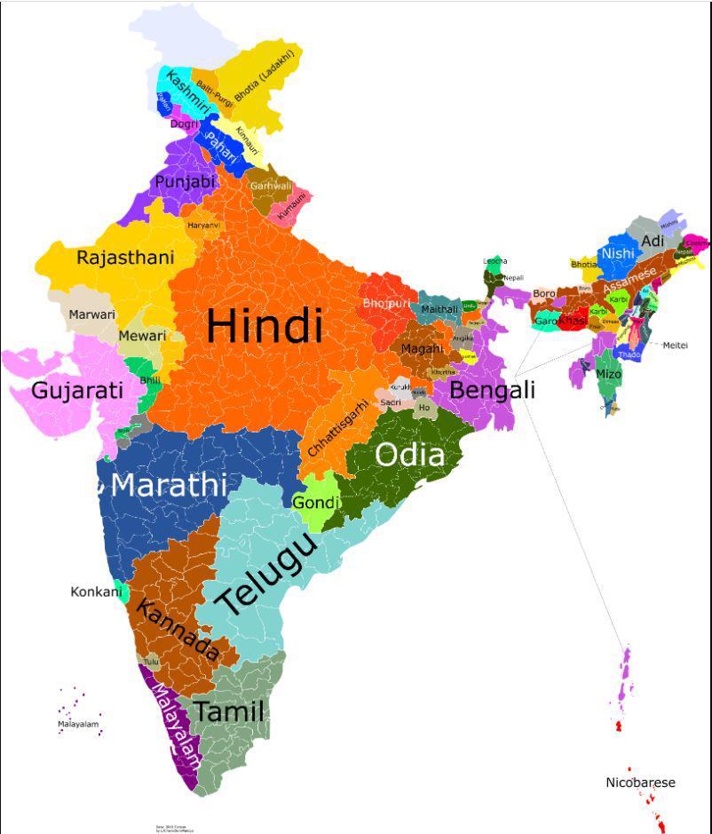 What Is The Most Common Indian Language