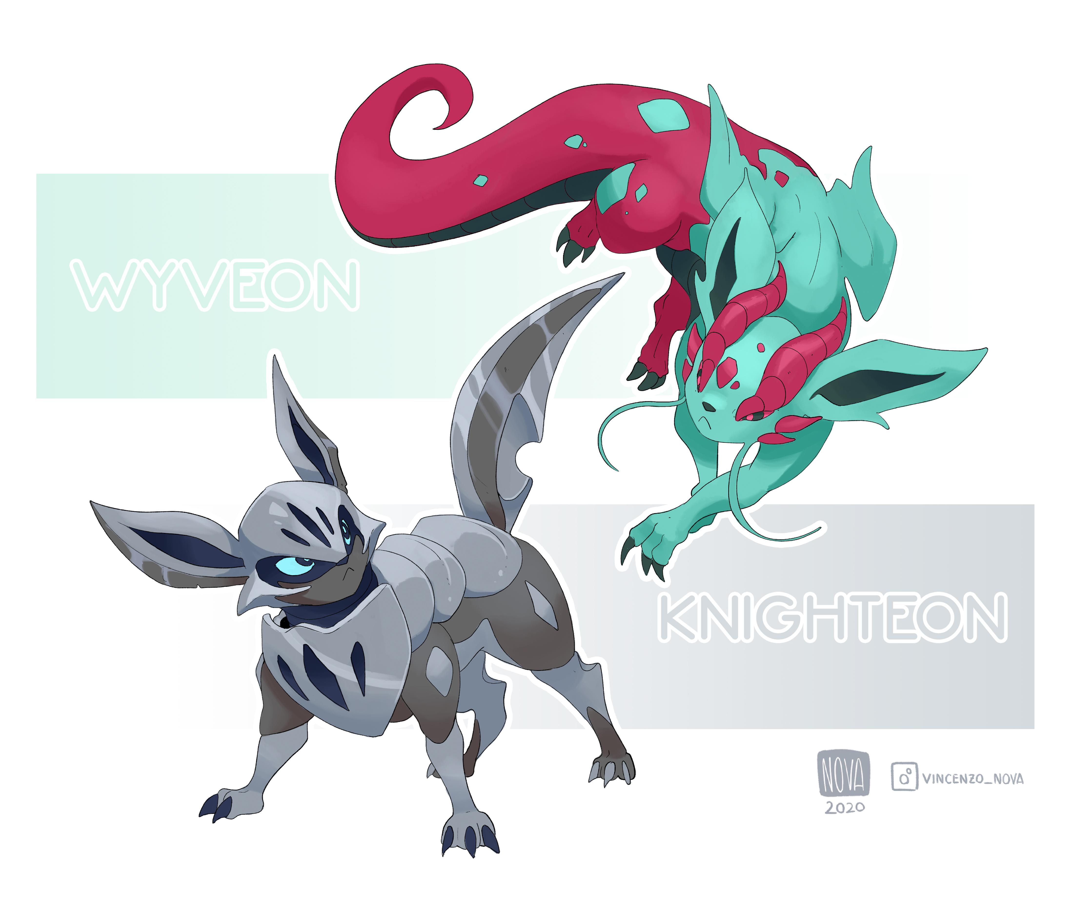 Artista cria duas novas evoluções para o pokémon Eevee