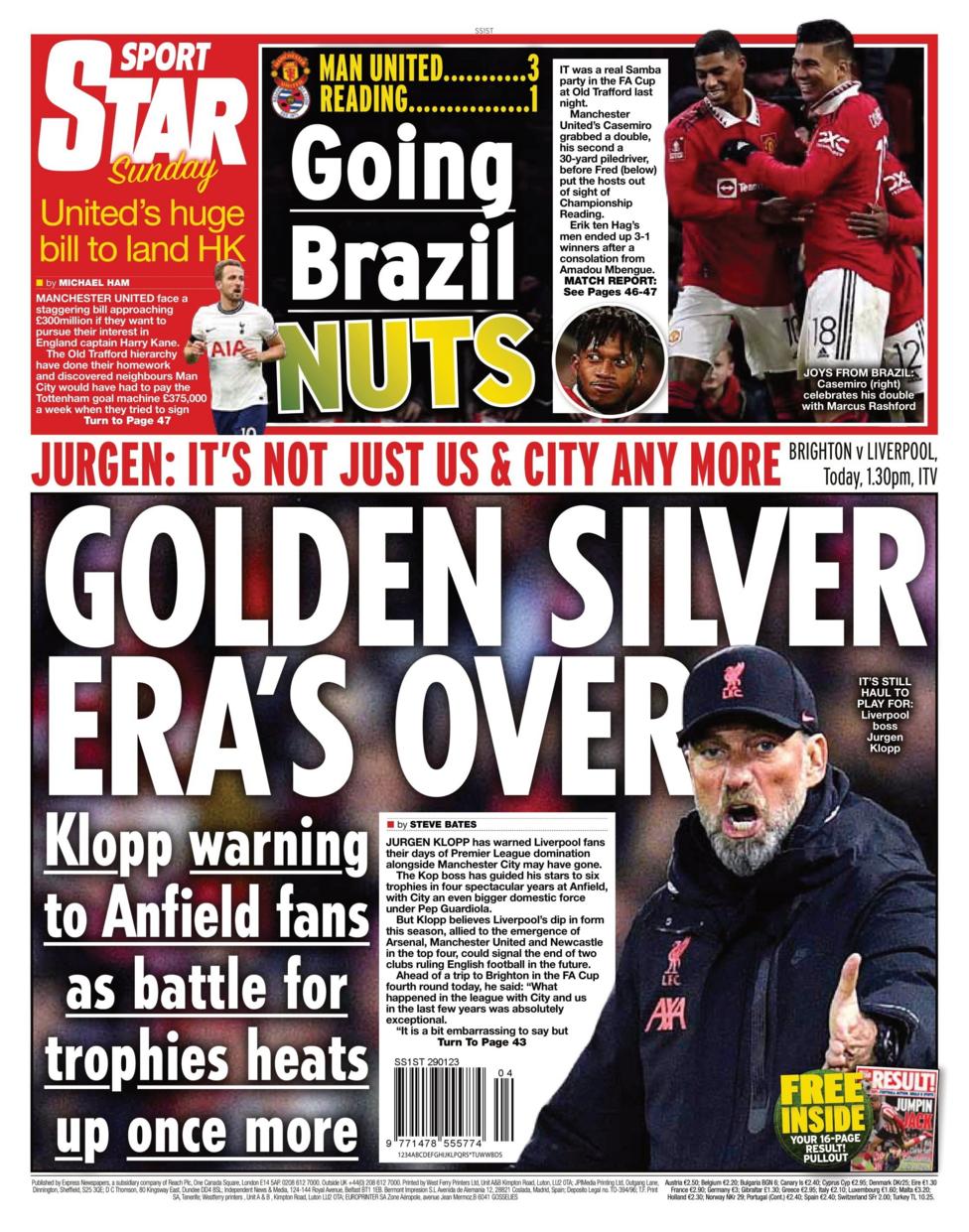 Sport Covers: 29 January 2023