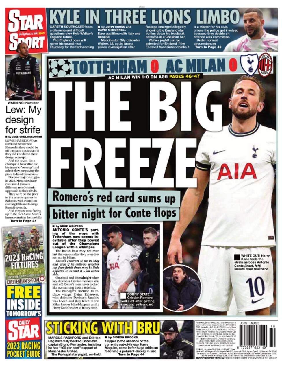 Sport Covers: 9 March 2023