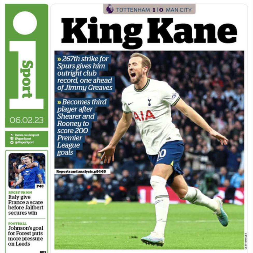 Sport Covers: 6 February 2023