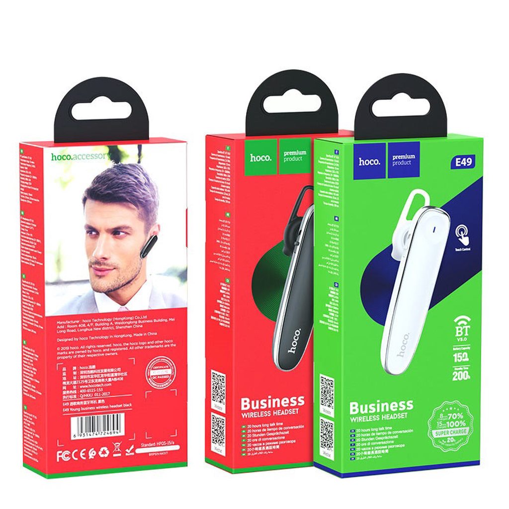 TAI NGHE BLUETOOTH HOCO E49 - CHÍNH HÃNG