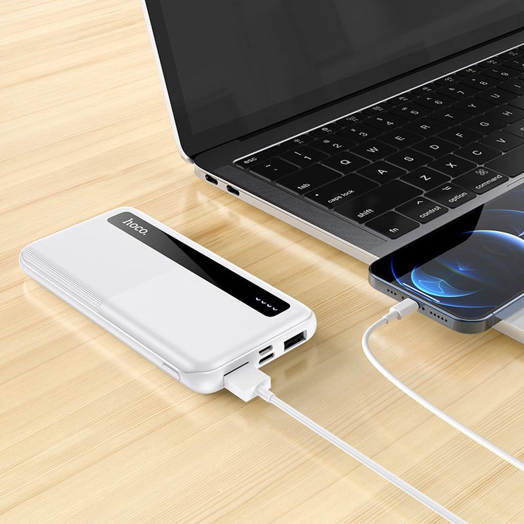 SẠC DỰ PHÒNG CAO CẤP HOCO J75 / 10000MAH 2 CỔNG RA - CHÍNH HÃNG