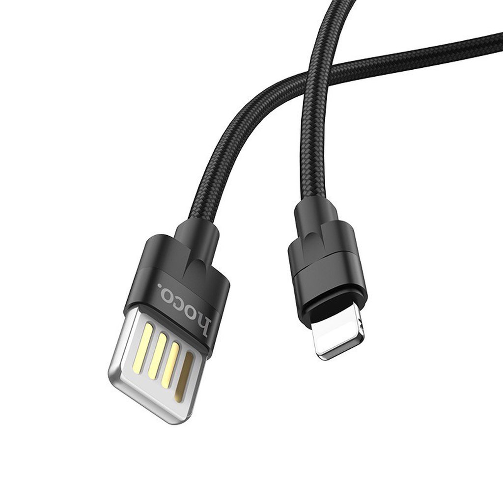 CÁP SẠC NHANH HOCO U55 DÒNG 2.4A ĐẦU LIGHTNING DÀI 1.2M - CHÍNH HÃNG