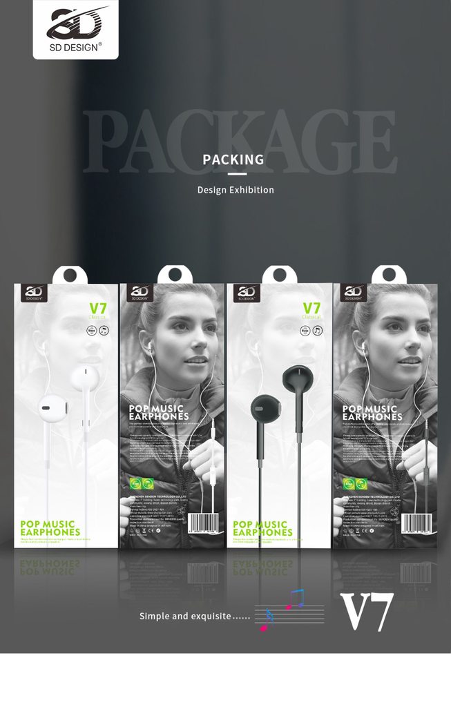 TAI NGHE SD DESIGN V7 - CHÍNH HÃNG