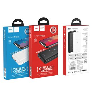 SẠC DỰ PHÒNG KIÊM SẠC KHÔNG DÂY HOCO J50 / 10000MAH 2 CỔNG RA - CHÍNH HÃNG