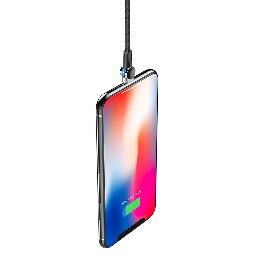 CÁP SẠC NAM CHÂM HOCO S8 ĐẦU LIGHTNING DÀI 1.2M - CHÍNH HÃNG