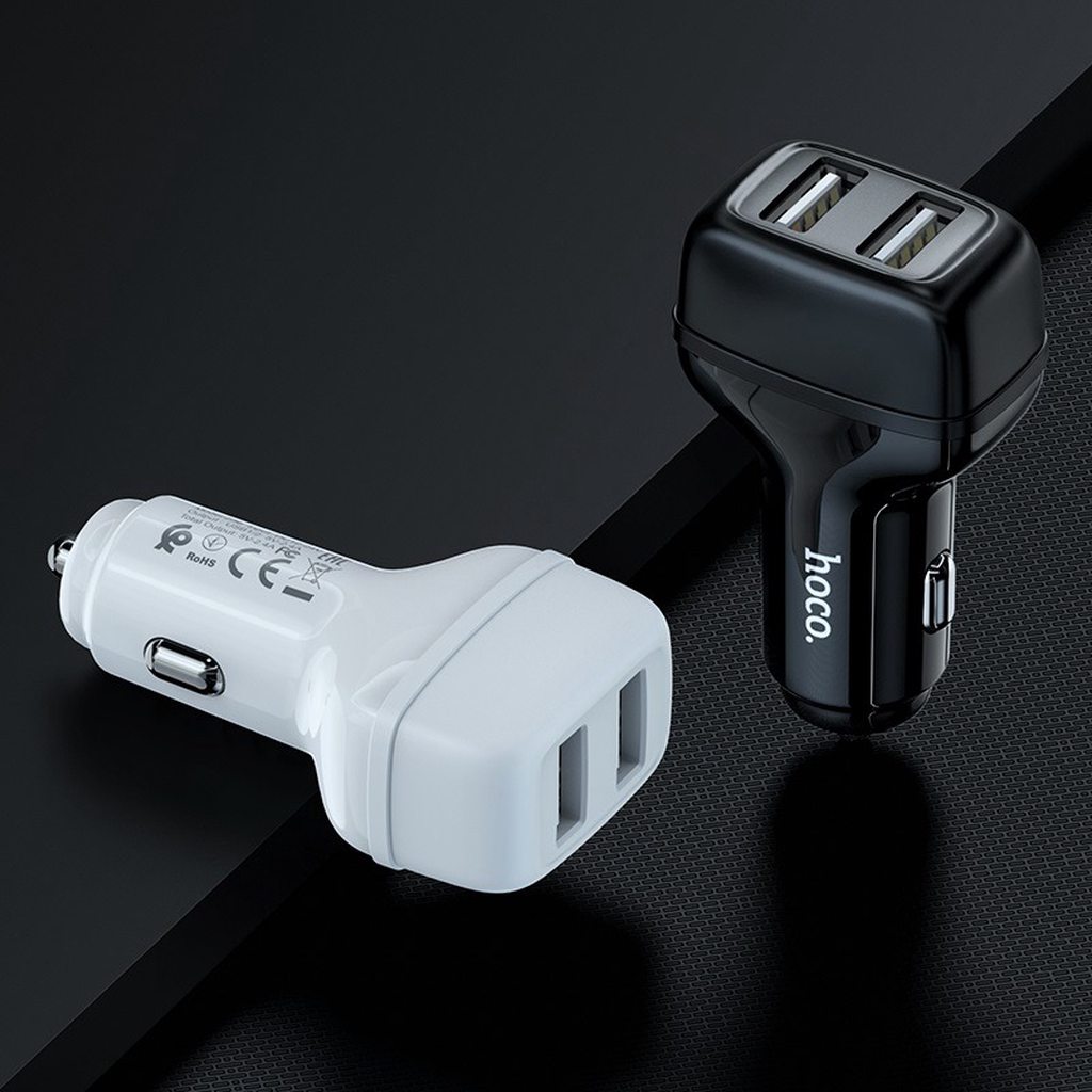 TẨU SẠC ÔTÔ Z36 / 2 CỔNG 2.4A - HOCO CHÍNH HÃNG