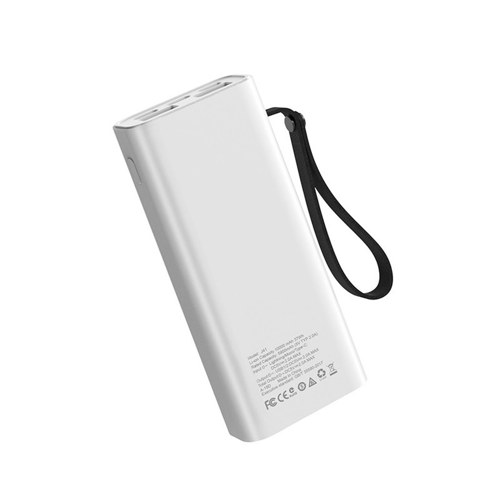 SẠC DỰ PHÒNG CAO CẤP HOCO J41 / 10000MAH 2 CÔNG RA - CHÍNH HÃNG