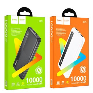 SẠC DỰ PHÒNG CAO CẤP HOCO J75 / 10000MAH 2 CỔNG RA - CHÍNH HÃNG