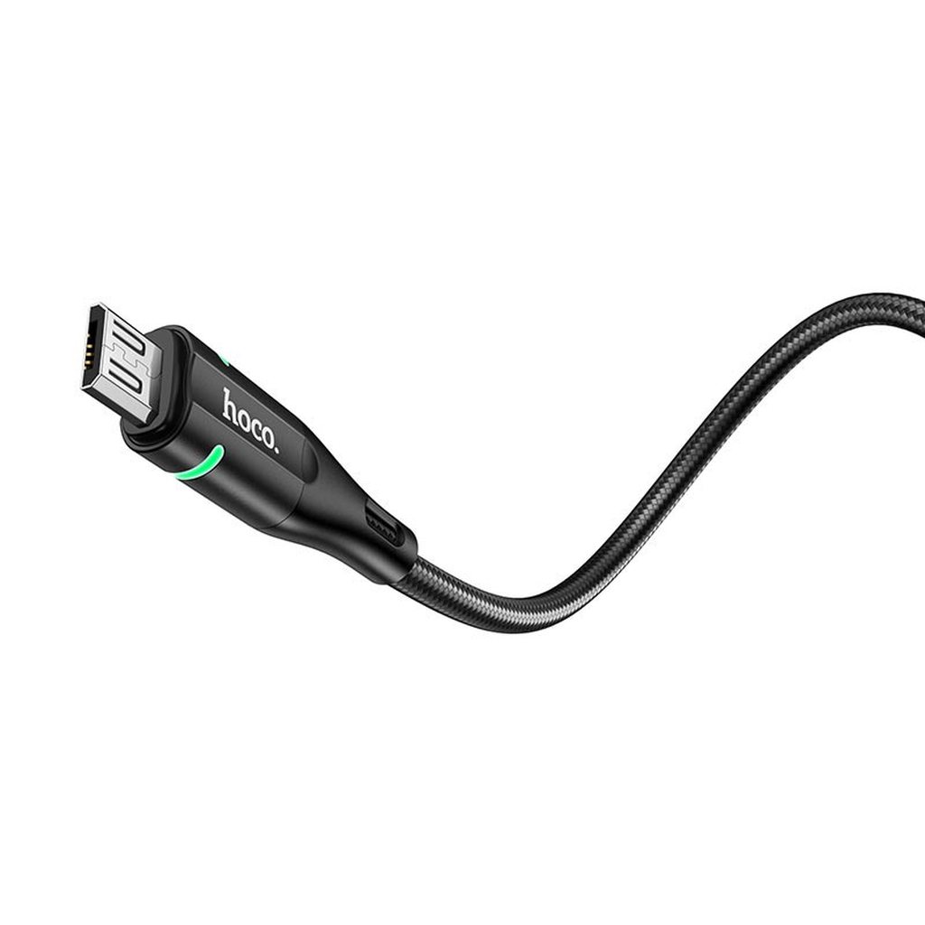 CÁP SẠC NHANH HOCO U93 DÒNG 2.4A ĐẦU MICRO DÀI 1.2M - CHÍNH HÃNG