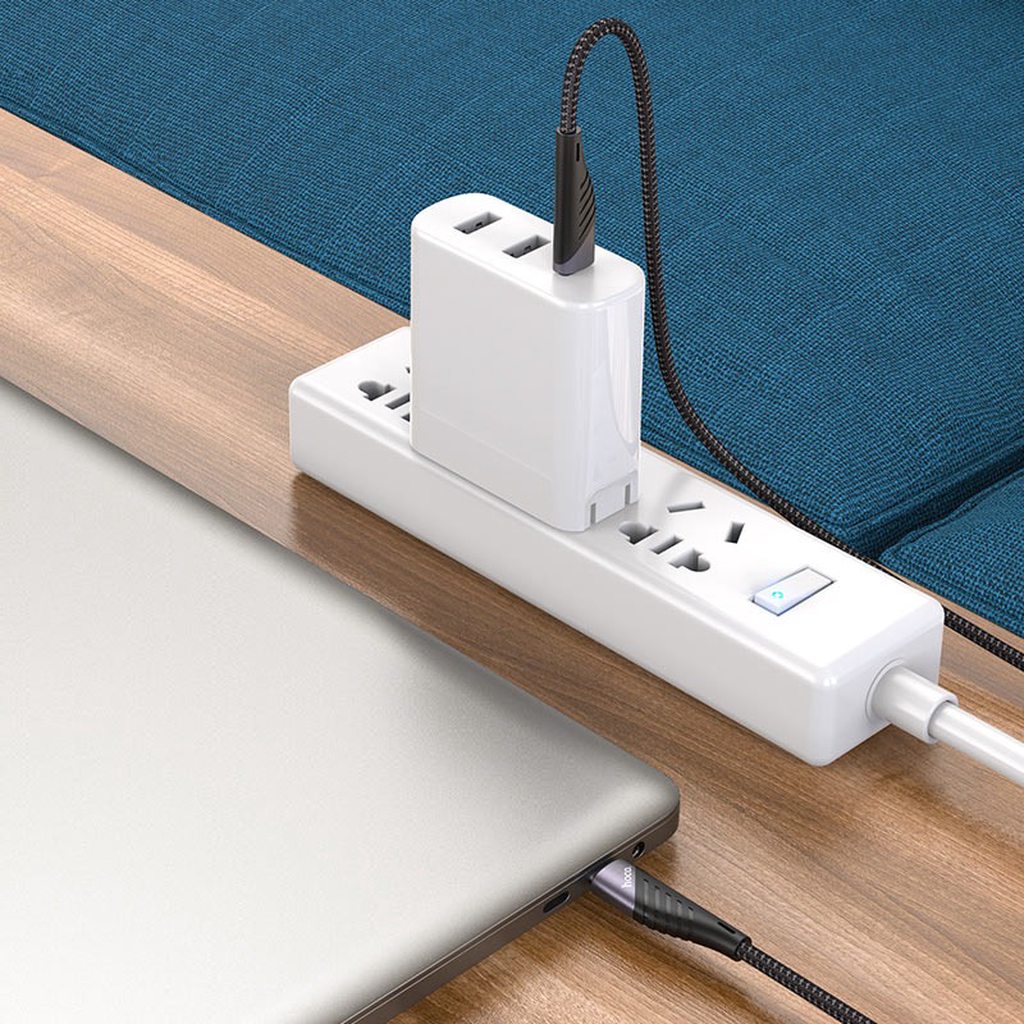 CÁP SẠC NHANH HOCO U95 TYPE C TO TYPE C DÒNG 3A / PD 60W - CHÍNH HÃNG