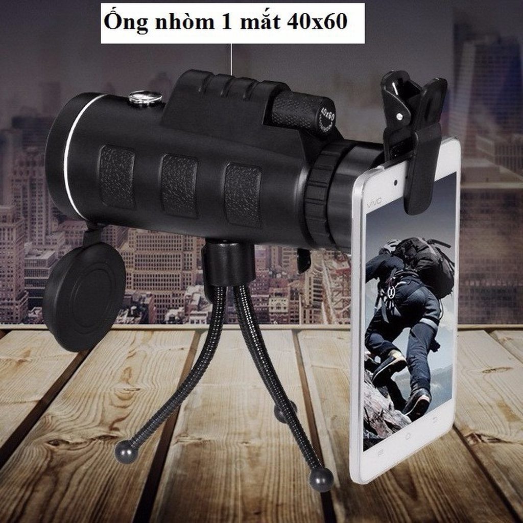 ỐNG NHÒM + LENS CAMERA CHO ĐIỆN THOẠI 1500M