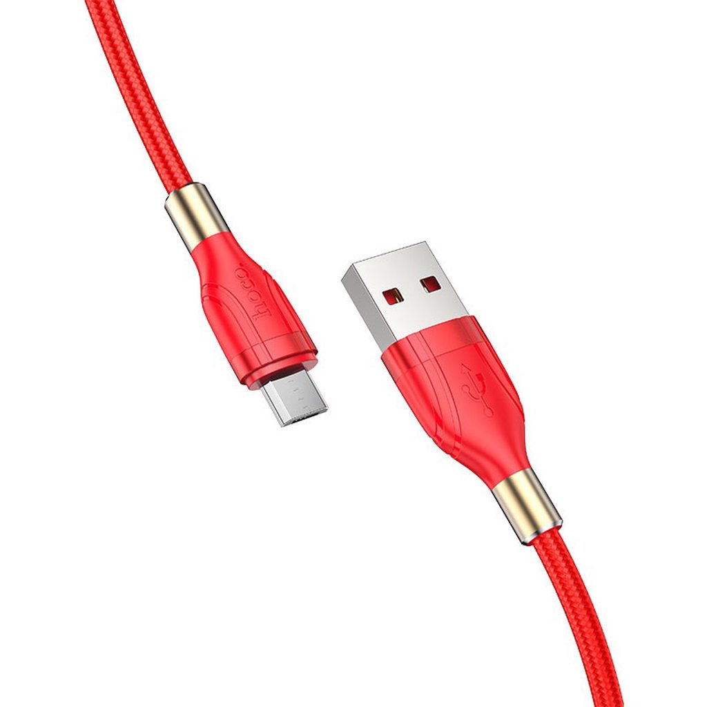 CÁP SẠC NHANH HOCO U92 DÒNG 2.4A ĐẦU MICRO DÀI 1.2M - CHÍNH HÃNG