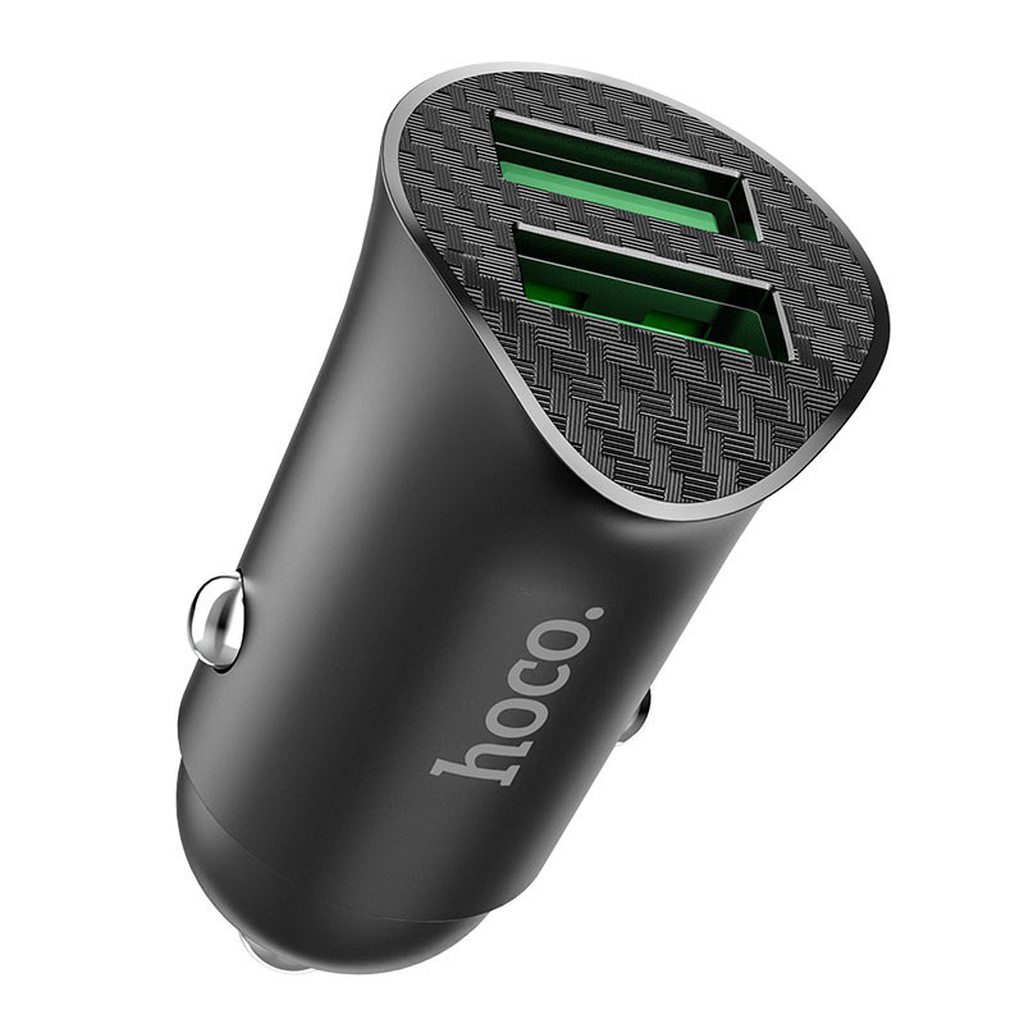 TẨU SẠC ÔTÔ Z39 / 2 CỔNG 18W / QC 3.0 - HOCO CHÍNH HÃNG