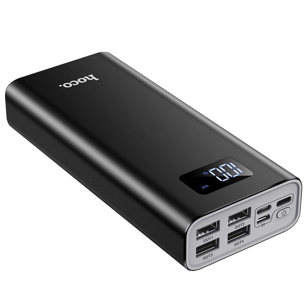 SẠC DỰ PHÒNG CAO CẤP HOCO J46A / 20000MAH 4 CỔNG RA - CHÍNH HÃNG