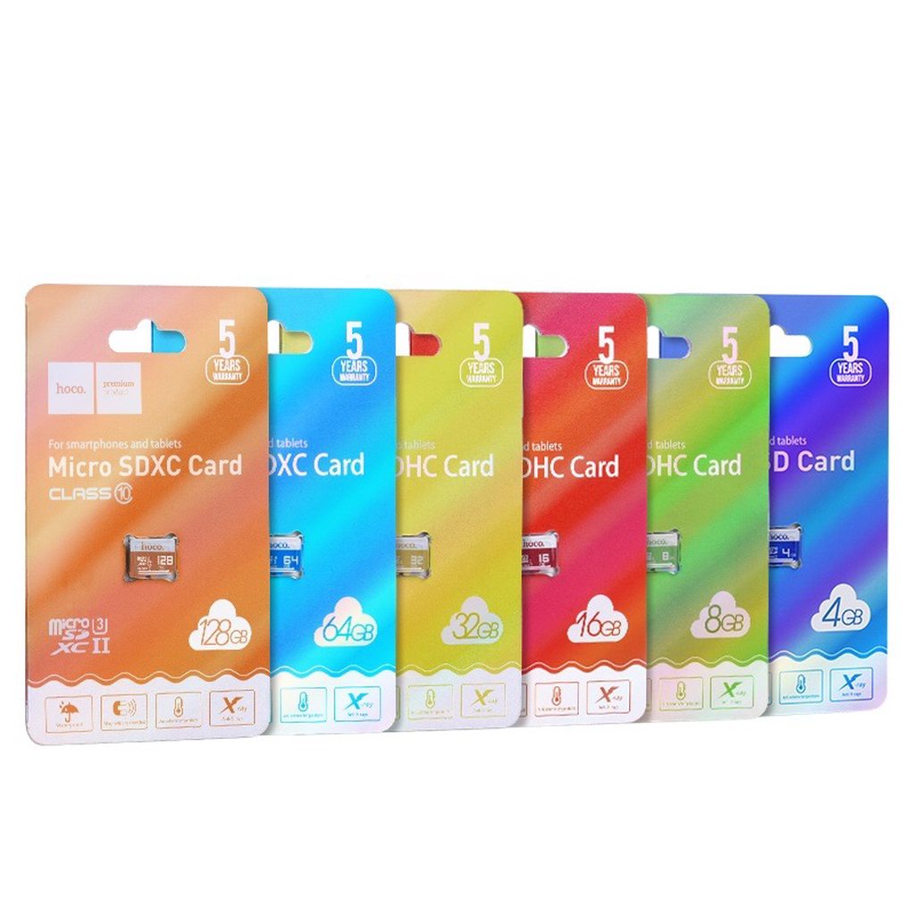 THẺ NHỚ HOCO MICRO SD 4GB CLASS 6 ĐỦ DUNG LƯỢNG - CHÍNH HÃNG