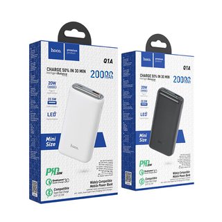 SẠC DỰ PHÒNG CAO CẤP HOCO Q1A / 10000MAH CỔNG RA SẠC NHANH PD 20W / QC3.0 - CHÍNH HÃNG