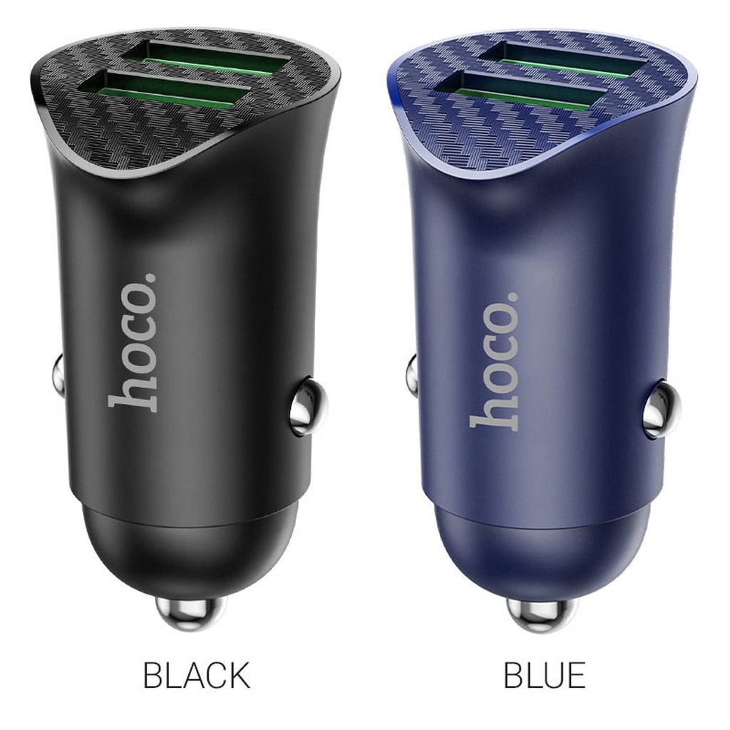 TẨU SẠC ÔTÔ Z39 / 2 CỔNG 18W / QC 3.0 - HOCO CHÍNH HÃNG