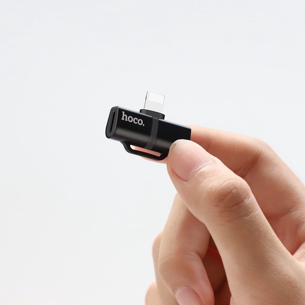 CỔNG CHUYỂN LS20 GỒM 2 KHE CẮM CHÂN LIGHTNING - HOCO CHÍNH HÃNG