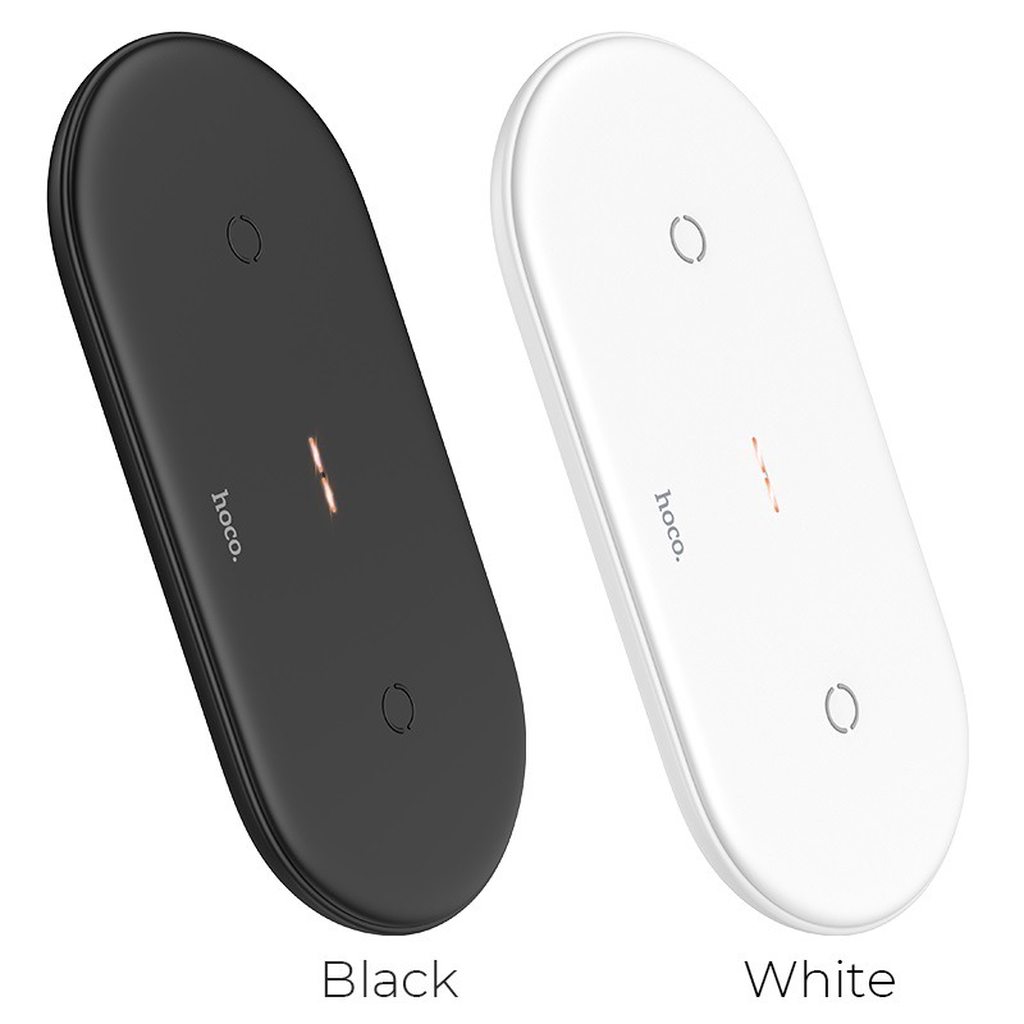 DOCK SẠC NHANH KHÔNG DÂY 2 IN 1 HOCO CW23 - CHÍNH HÃNG