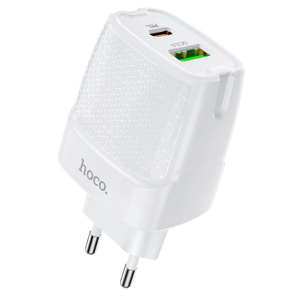 CỦ SẠC NHANH HOCO C85A PD / 20W / QC3.0 - CHÍNH HÃNG