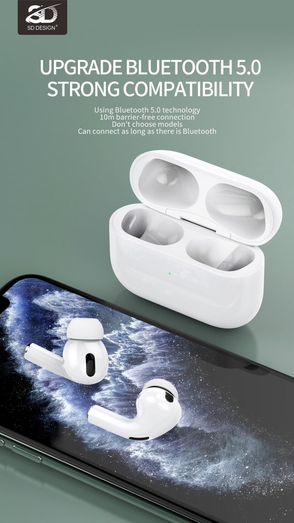 TAI NGHE AIRPOD PRO SD DESIGN - CHÍNH HÃNG