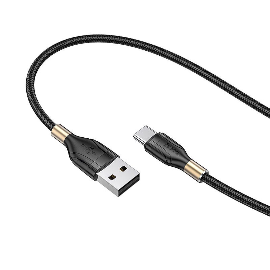 CÁP SẠC NHANH HOCO U92 DÒNG 2.4A ĐẦU TYPE C DÀI 1.2M - CHÍNH HÃNG
