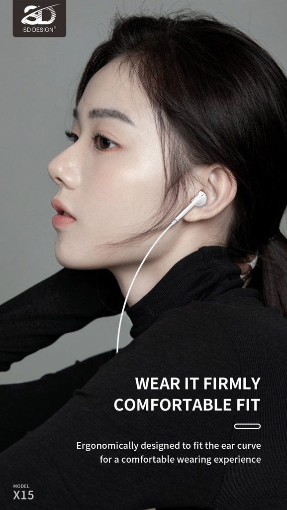 TAI NGHE SD DESIGN X15 - CHÍNH HÃNG