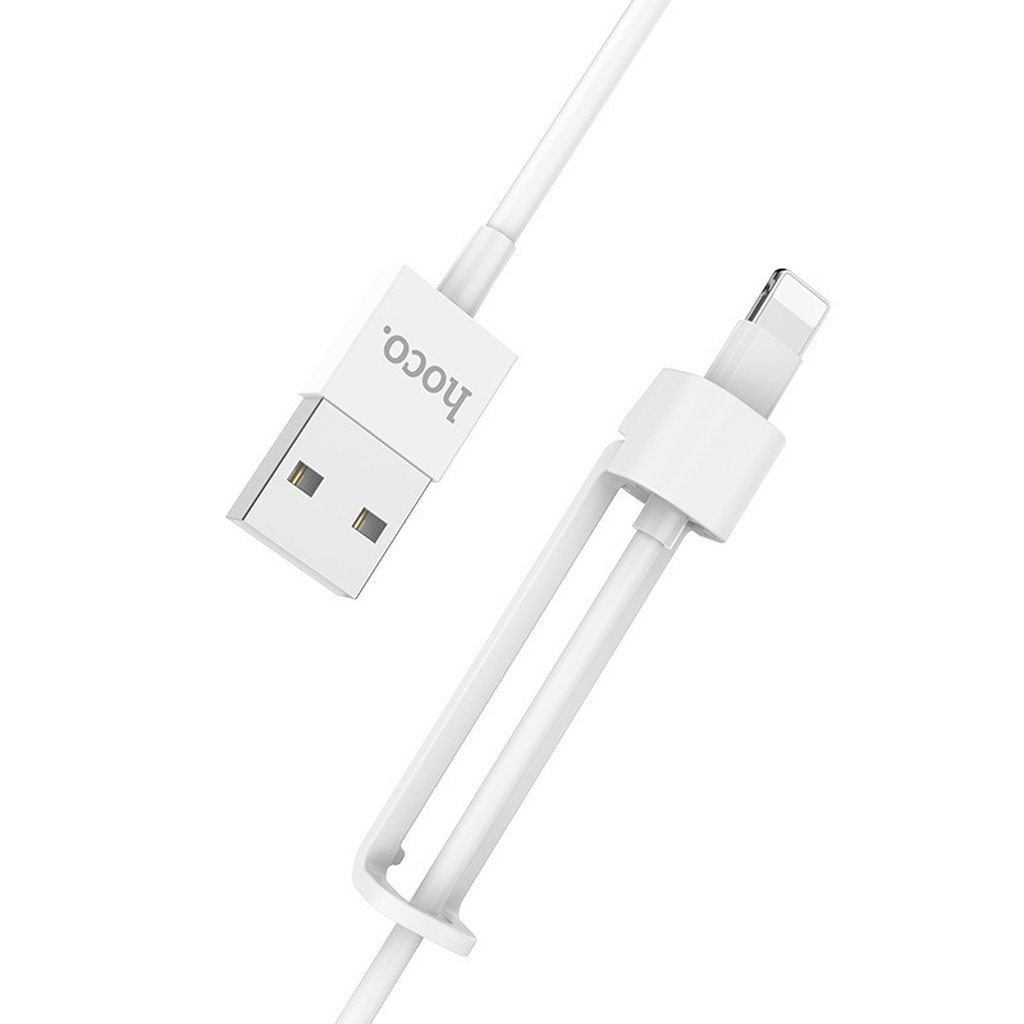 CÁP SẠC NHANH HOCO X31 ĐẦU LIGHTNING DÀI 1.2M KÈM GIÁ ĐỠ - CHÍNH HÃNG