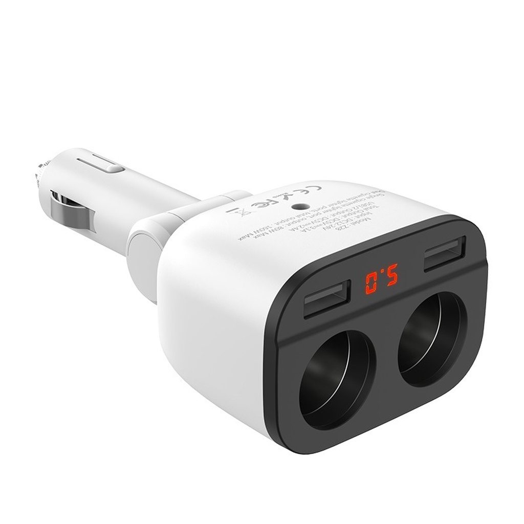 TẨU SẠC ÔTÔ Z28 / 2 CỔNG 2.4A - HOCO CHÍNH HÃNG