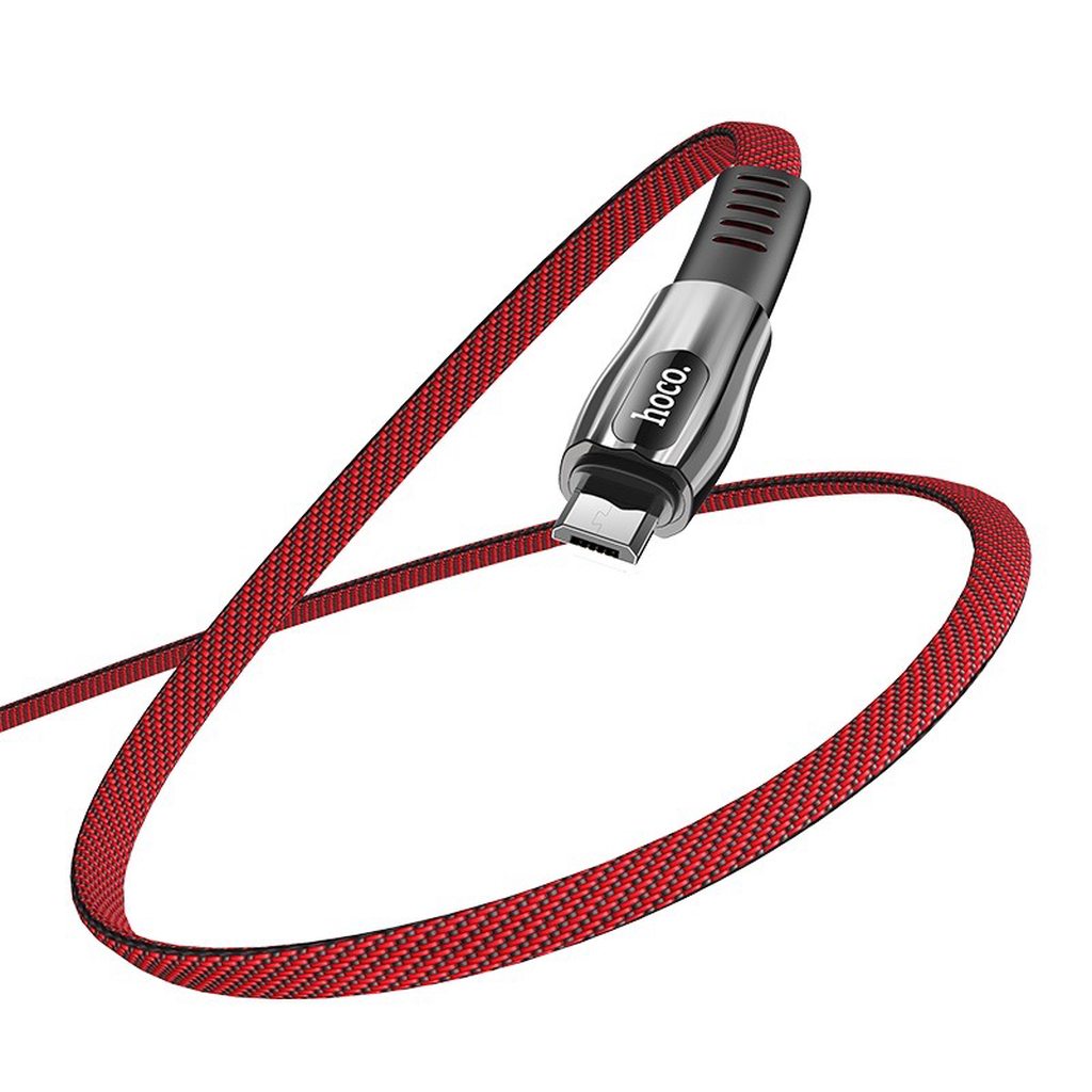 CÁP SẠC NHANH HOCO U70 DÒNG 2.4A ĐẦU MICRO DÀI 1.2M - CHÍNH HÃNG