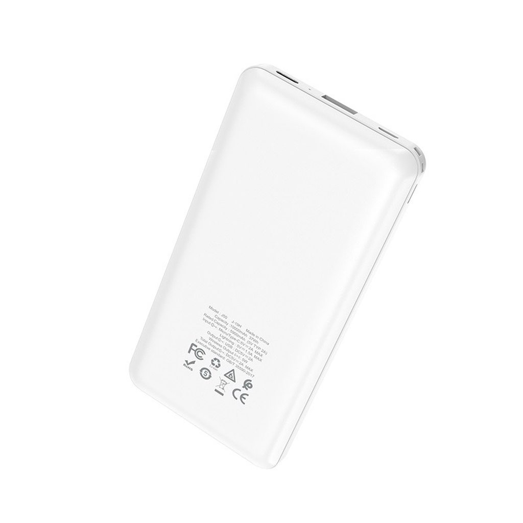 SẠC DỰ PHÒNG KIÊM SẠC KHÔNG DÂY HOCO J50 / 10000MAH 2 CỔNG RA - CHÍNH HÃNG